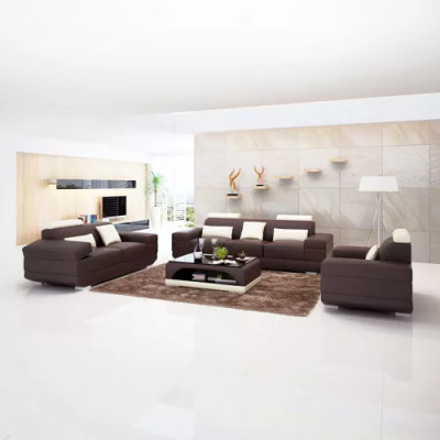 Design sofa set Sofa 321 seater coffee table sets leather set 4-piece group