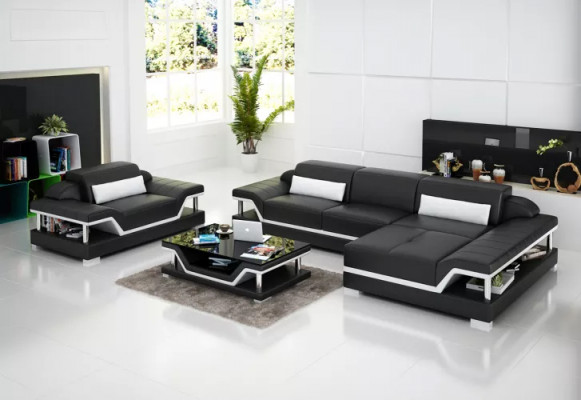 Sectional sofa living landscape corner couch corner suite upholstered sofa L-shape leather sofa couch