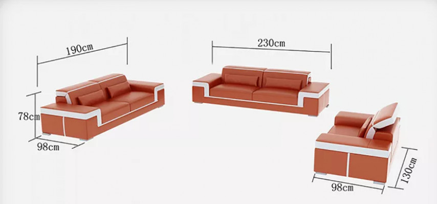 Design Sofa Set 321 Seater Design Sofa Upholstered Couches Couch Luxury New