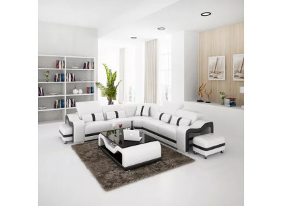Corner couch seat cushion corner set living landscape sofa couch stool coffee table new