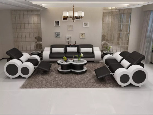 Living landscape designer sofa set 321-seater corner sofa upholstery set