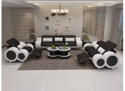 Living landscape designer sofa set 321-seater corner sofa upholstery set