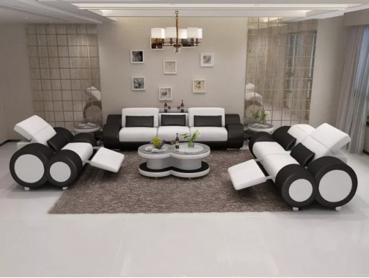 Living landscape designer sofa set 321-seater corner sofa upholstery set