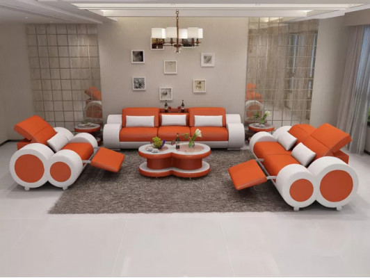 Living landscape designer sofa set 321-seater corner sofa upholstery set