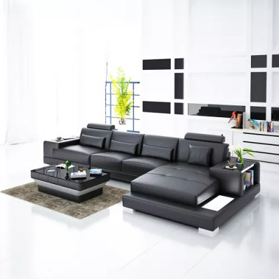 Upholstered Corner Sofa Living Landscape Designer Sofa Corner Sofa L-Shaped Corner Sofa Leather Sofa