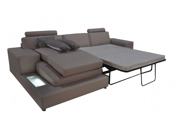 Leather couch living landscape corner suite design modern sofa L-shape