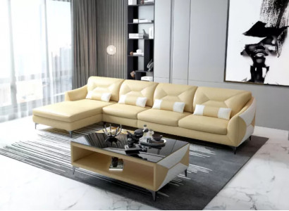 Leather sofa designer sofa corner sofa L-shape modern sofa leather sofa corner sofa upholstery