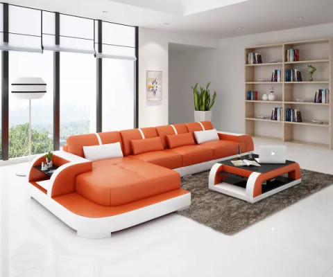Designer corner couch leather ensemble sofa upholstery couches sofas leather couch living room.