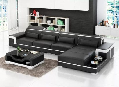 Designer corner sofa leather suite living room leather couch sofa upholstery couches sofas