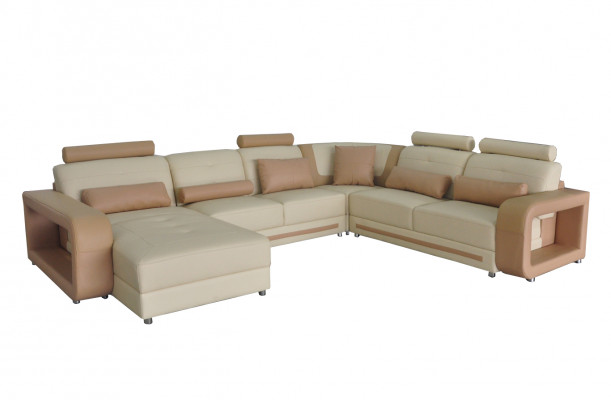 Corner sofa + USB cushioning corner living room landscape designer couches textile A1135