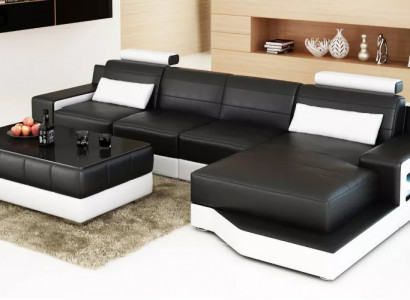 Sectional sofa L-shape modern sofa leather sofa corner sofa upholstered designer sofa