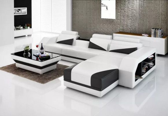 Sectional sofa upholstered designer sofa modern sofa leather sofa sectional sofa L-shape
