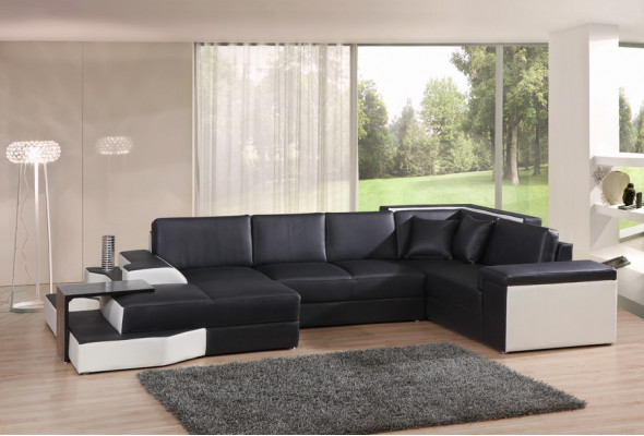 Comfort in grand style: U-shaped corner sofa for the perfect living room