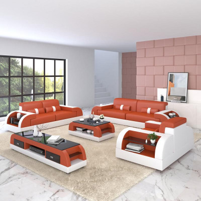 Sofa set 3+2+1 couch upholstery textile seat upholstery set leather design sofas