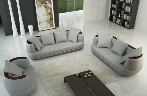 Leather Sofa USB Sofa Set 3+2+1 Couch Seat Upholstery Sofa Set Sets