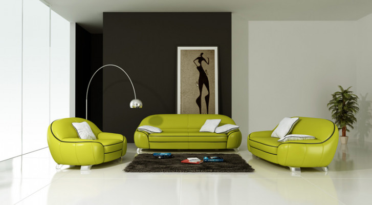 Leather sofa couch sofa set 3+2+1 seater suite design modern sofa F3013