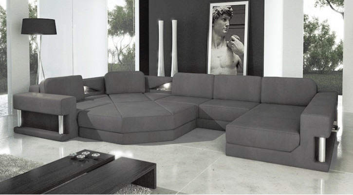 Corner sofa with USB upholstery textile design sofa set sectional Parliament