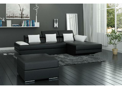 Sofa landscape with upholstery corner leather sectional sofa with USB set landscape leather 2719C New