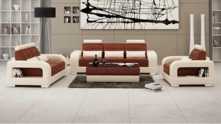 Sofa Couch Upholstery Living Area Seating Furniture Set Suite 3+2+1 Sofas