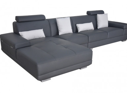 Leather couch cushion seat corner suite modern design sofas living landscape