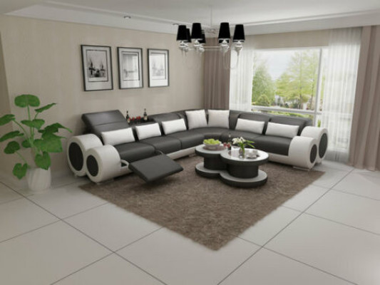 Design corner couch upholstered sofa leather seating ensemble modern couches sofas