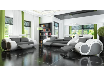 Sofa cushion 3+2 seat with USB sofa leather sofa custom-made couch set new