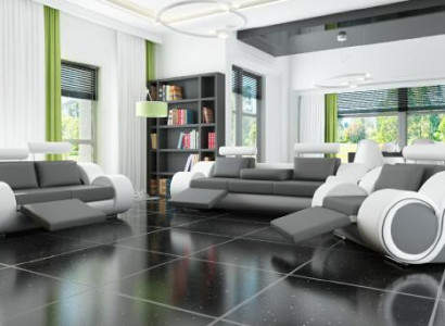 Sofa cushion 3+2 seat with USB sofa leather sofa custom-made couch set new