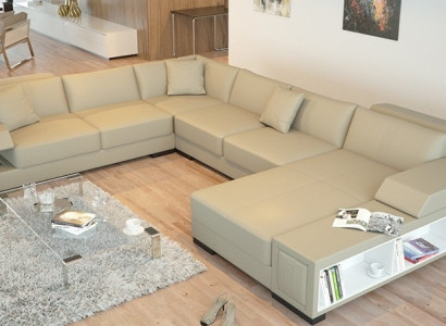 Innovative design for your home Discover the new U-shaped corner sofa with luxury and style