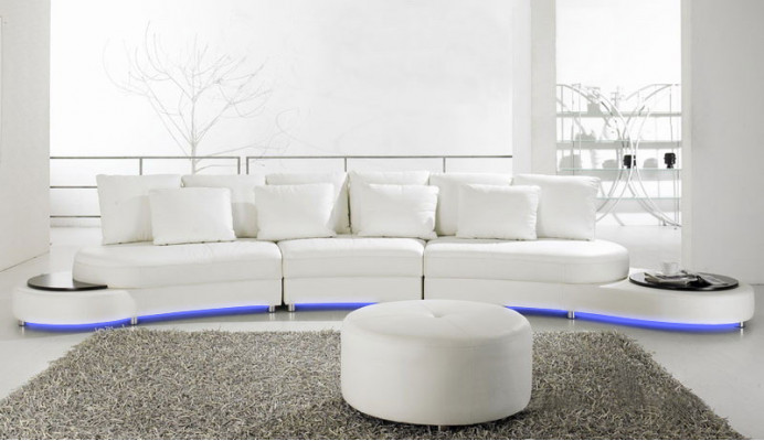 Leather Sofa Couch Living Area Corner Sofa Corner Set Design Modern Sofa A1126