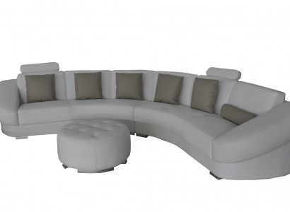 Design corner sofa couch multifunctional living landscape textile upholstered sofas