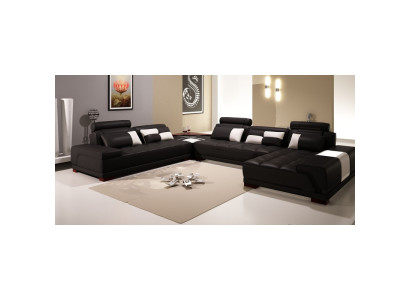 Sofa with USB, Couch Upholstery Set XXL Big Corner Sofas Living Landscape Corner Sofa New
