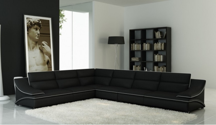 Corner sofa with USB, couch sofa living landscape seating corner suite leather textile Salut