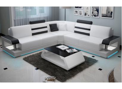 Leader Living Room Suites Couch Set Sofas Couches Sofa Suite 3+2+1 with USB