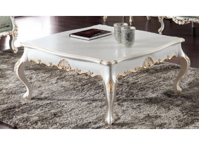 Coffee table side table living room wooden tables Italian style side table white