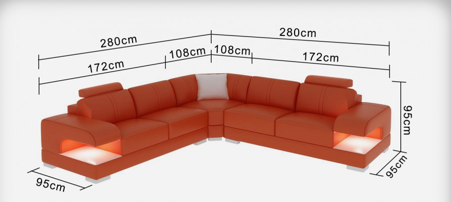 Leather Sofa Couch Living Area Corner Sofa Corner Suite Design Corner Sofa Sofa G8028B