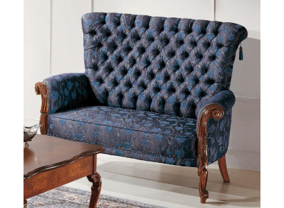 Sofa 2 seater Italian furniture design textile upholstery seat sofas two-seater new