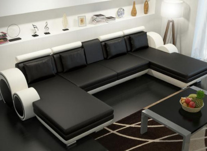 Sectional couch sofa upholstery seating corner corner sectional suite BERLIN