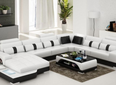 Corner sofa upholstery couch sofa living landscape seating corner suite leather textile send