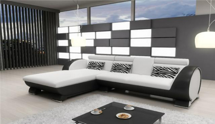 Leather sofa with USB upholstery corner sofa suite designer couch custom-made