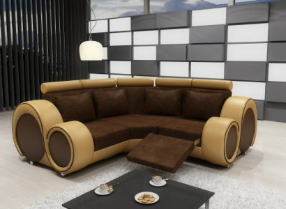 FABRIC SOFA LIVING AREA SOFA RELAXATION FUNCTION COUCH CORNER SOFA Custom-made USB