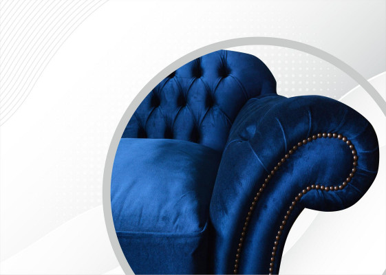 xxl Big Sofa Couch Chesterfield 240cm Upholstered Sofas 4-Seater Leather