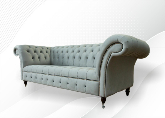 Sofa couch upholstery set seat sofas couches Chesterfield 3-seater
