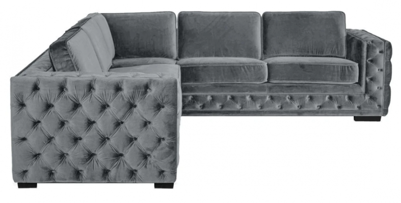 Corner sofa grey corners velvet furniture design living landscape couch corner suite upholstery