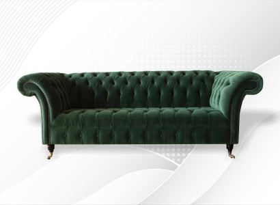 Chesterfield 3-seater sofas upholstered seat couch sofa set large couches