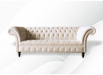 Chesterfield 3-Seater New Upholstered Seat Couch Sofa Set Large Couches
