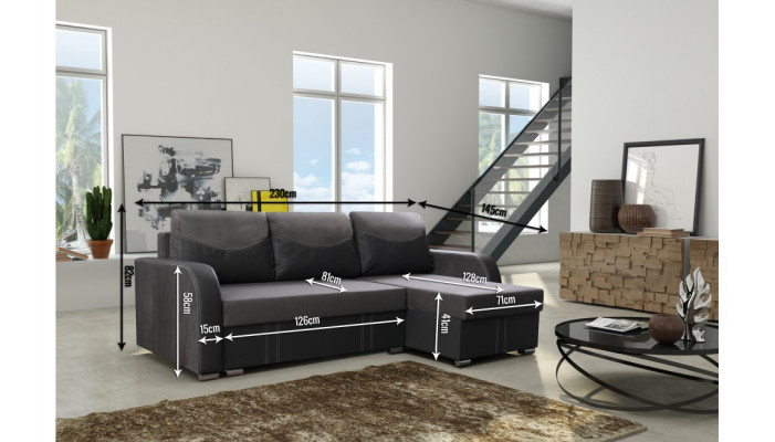 Designer sofa corner sofa fabric sofa system sofa textile velvet corner couch couch new