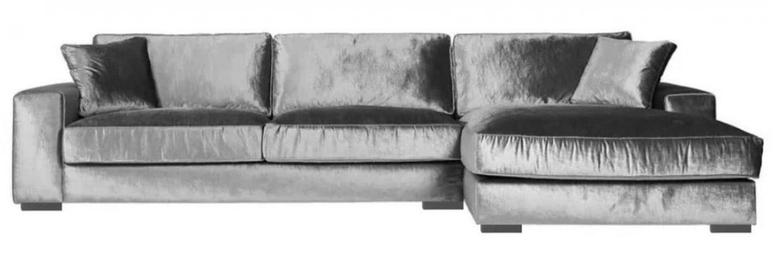 Gray corner sofa design couches upholstered sofas Italian living room furniture