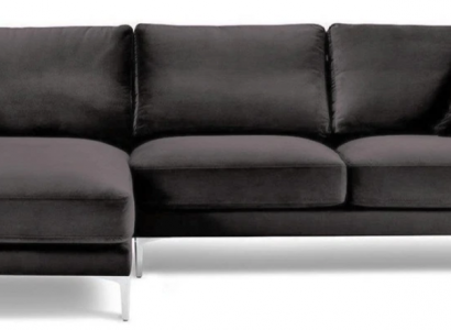 Sofas Italian furniture black corner sofa living room design couches upholstered sofa