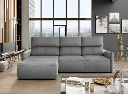 Sectional sofa L-shape coffee table upholstered corner living room luxury furniture sofa couch new