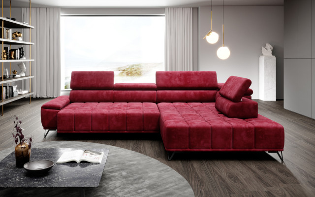 Corner sofa L-shape couch living landscape corner couches furniture design modern textile new